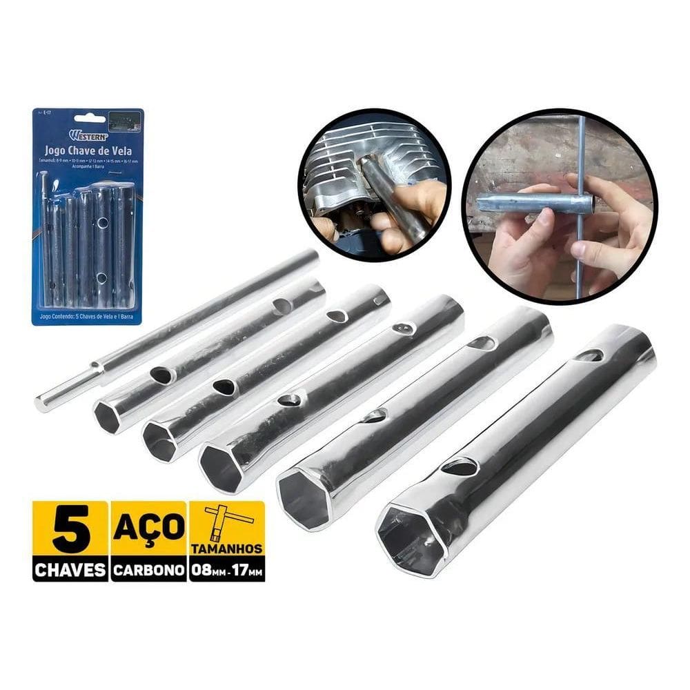 2X Kit Chave De Vela Ignição Todos Modelos Carro Moto Caminh