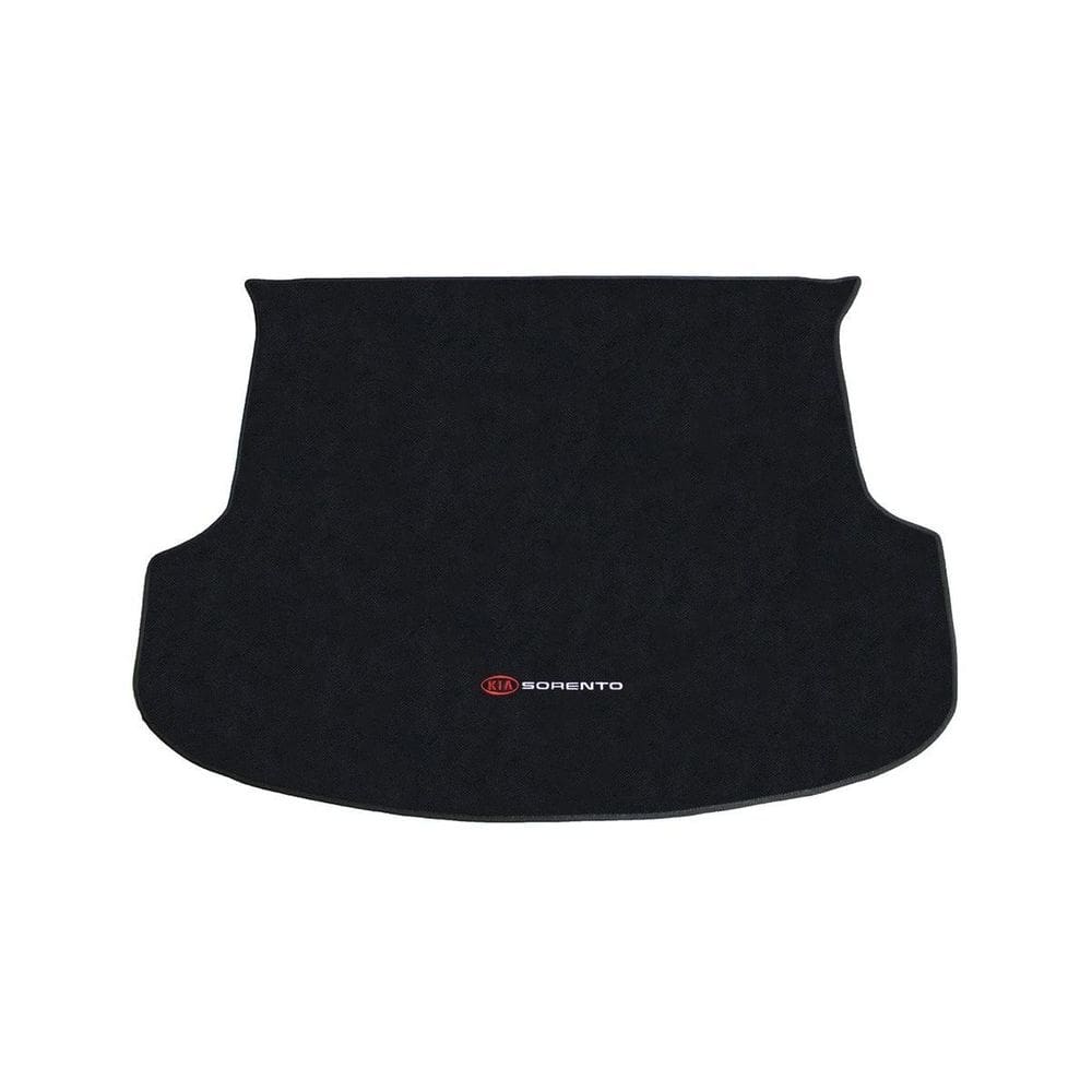 Tapete De Porta Malas Sorento 2012 Carpete Com A Base Pinada