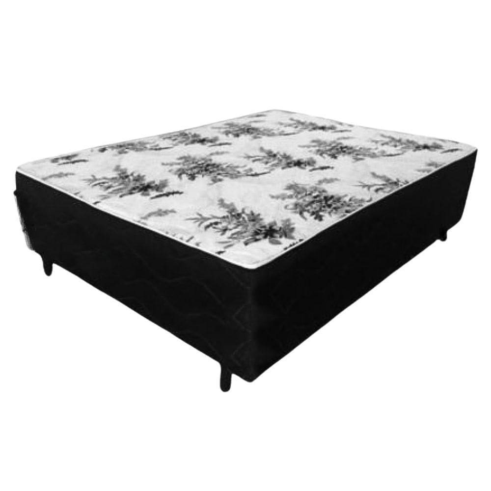 Cama Box Viuva Conjugada Ortopédico Solteirão 128x188x43 5cm