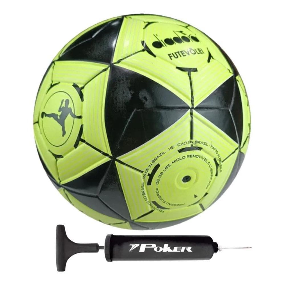 Bola Futevolei Diadora Altinha Elite R + Bomba De Ar