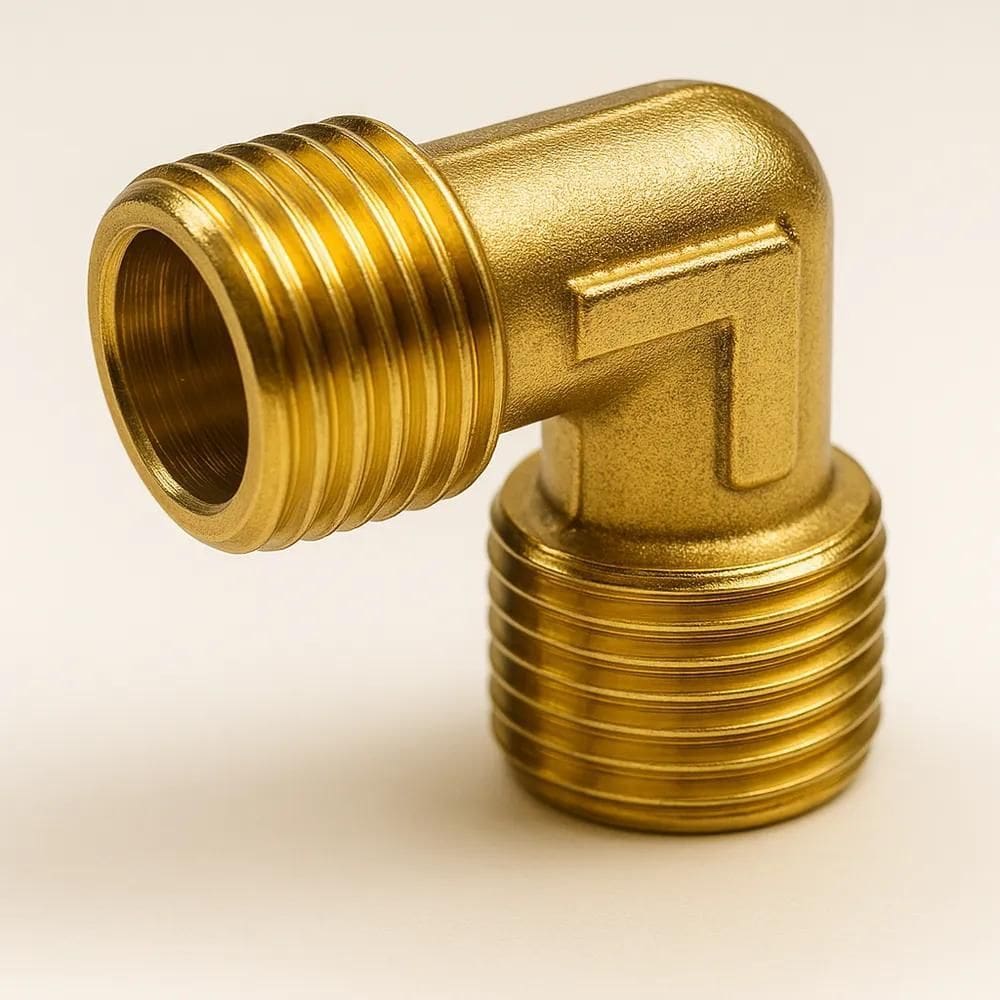 2X Conector Cotovelo De 3/8 X 3/8 Compressor Schulz Motomil