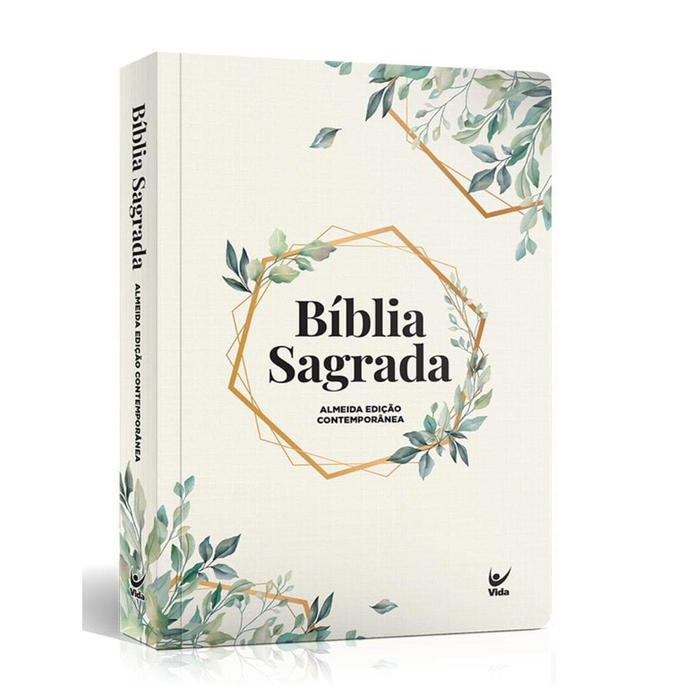 Biblia Aec Capa Semiluxo Folhagem