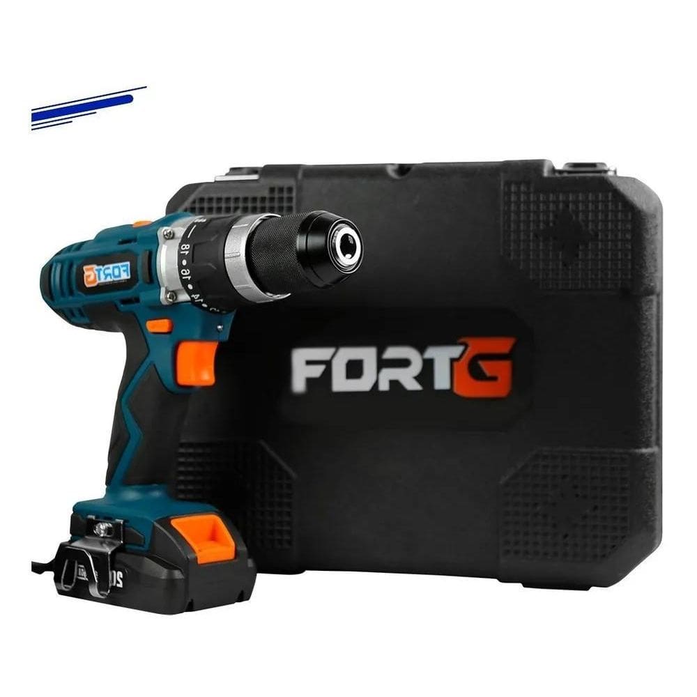 Parafusadeira Furadeira Impacto Bateria 1/2 Polegadas Malet