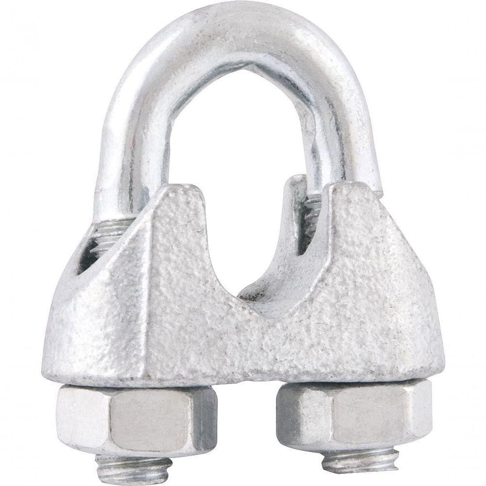 Clips Para Cabo De Aço 1-8 Leve Galvanizado Vonder
