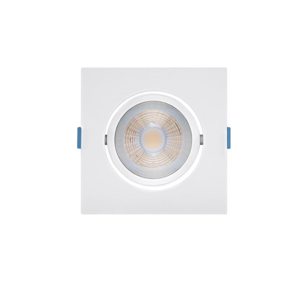Spot de Led de Embutir Recuado Stella Easy Evo Par 20 Quadrado 7W Bivolt