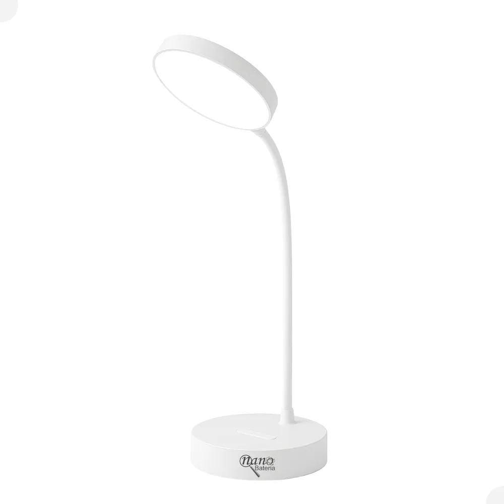 2X Luminária De Mesa Touch 20 Leds Flexível Estudo Leitura C