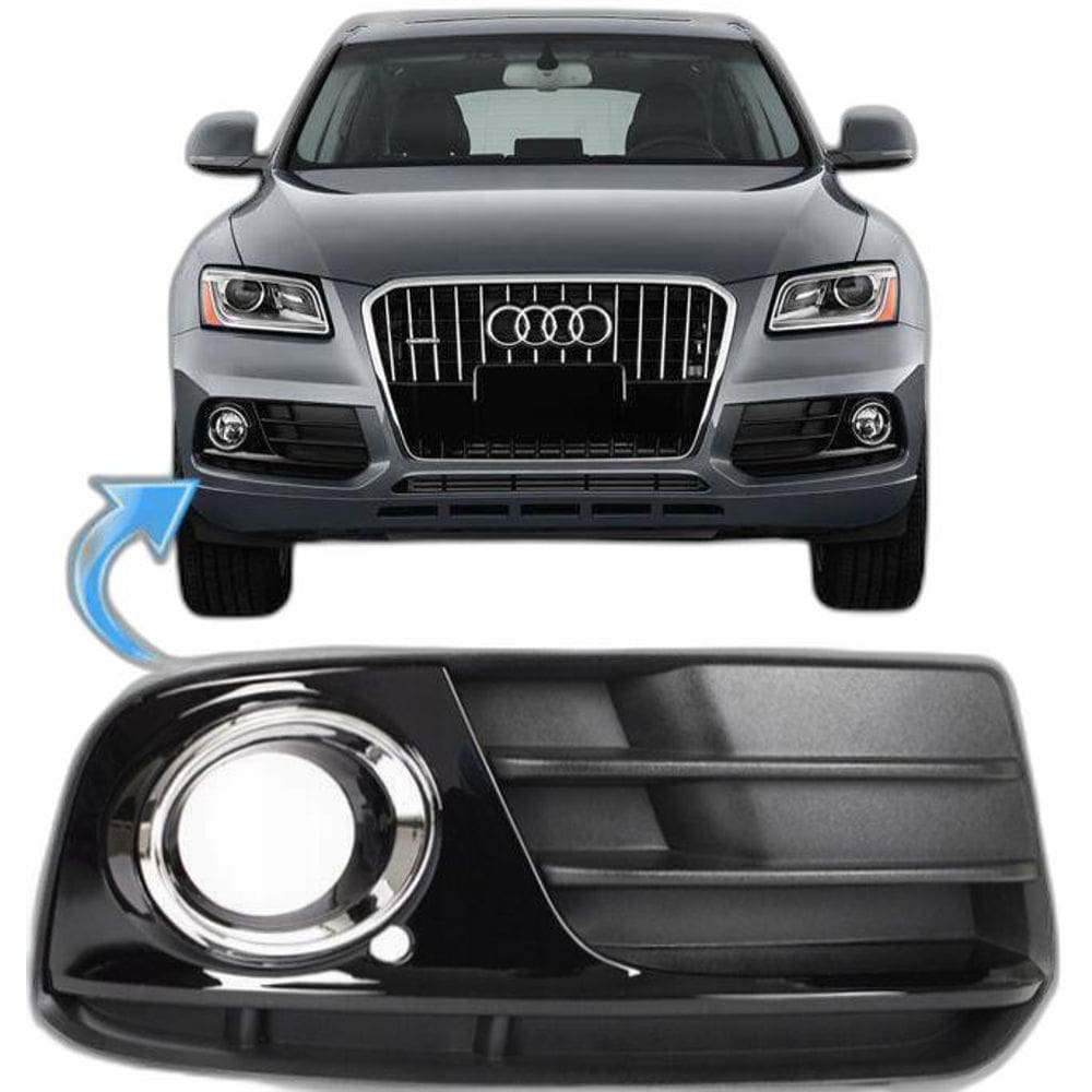 Grade Moldura Do Farol De Milha Audi Q5 2.0 Tfsi 2013 2016