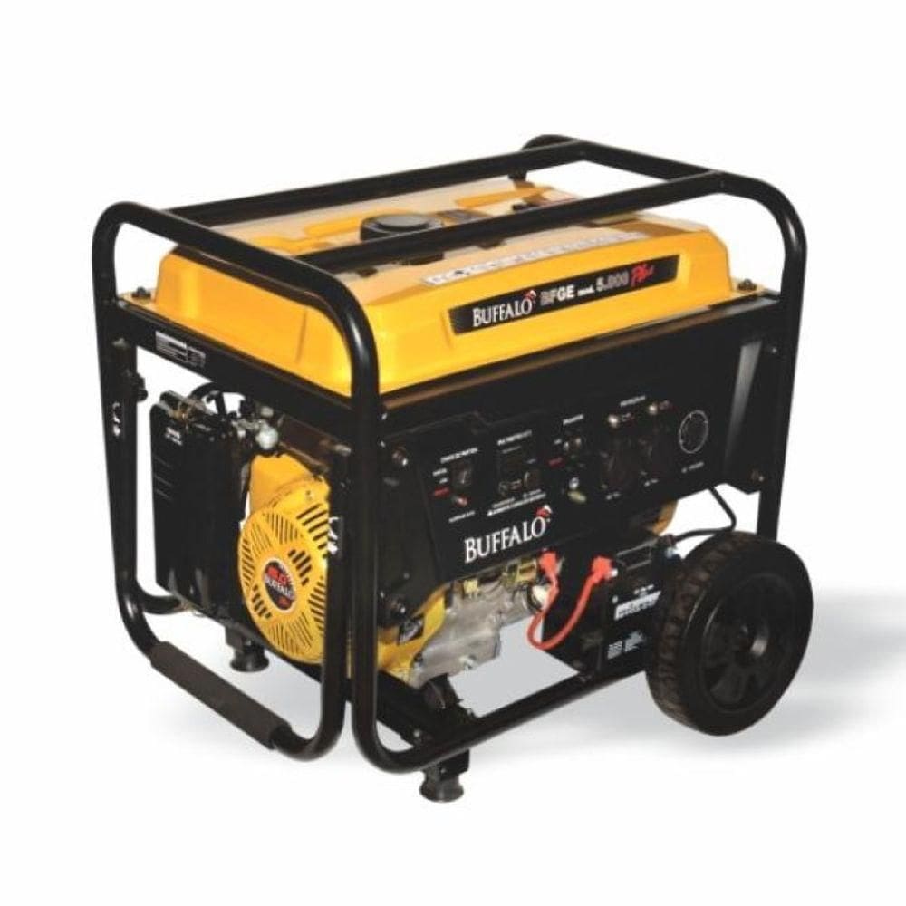 Motogerador Gasolina Buffalo Plus 5kva Mono P Manual Comrodas