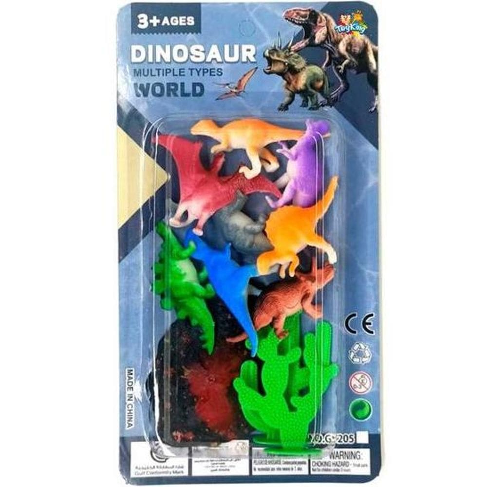 Kit Animal Dinossauro 11 Peças - Toy King