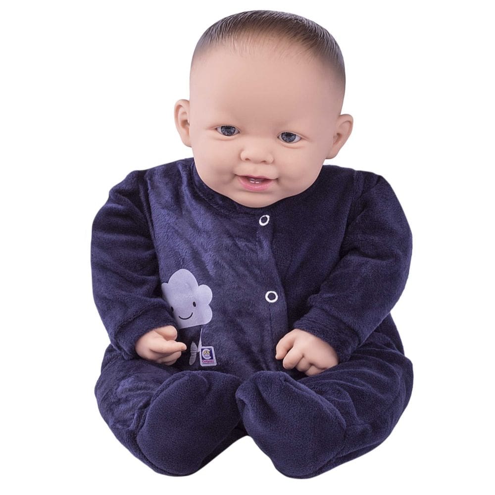 Boneco Bebê Coleção Ninos Reborn Com Boca Aberta Cotiplas
