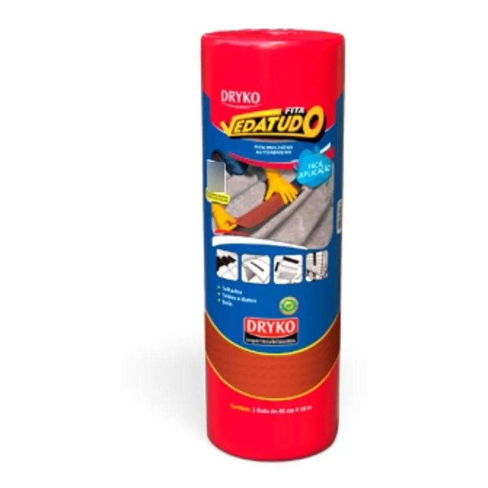 2X Manta Asfáltica Terracota Telhado Auto Adesiva- 45Cm X 10