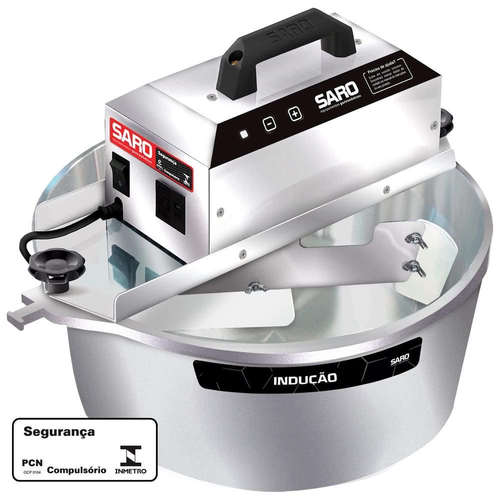 Misturador Elétrico de Indução 10 Litros Bivolt 50-60 Hz - Saro