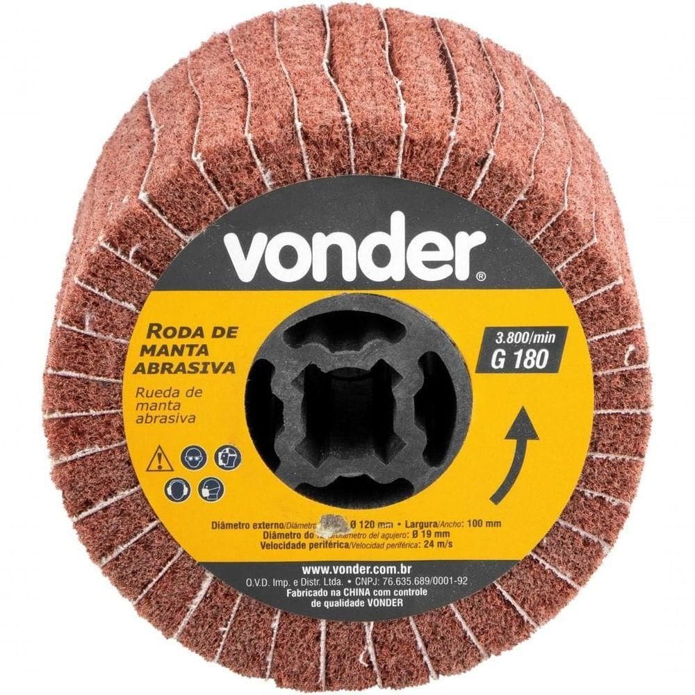 Roda Manta E Lixa Para Pev1380 Vonder