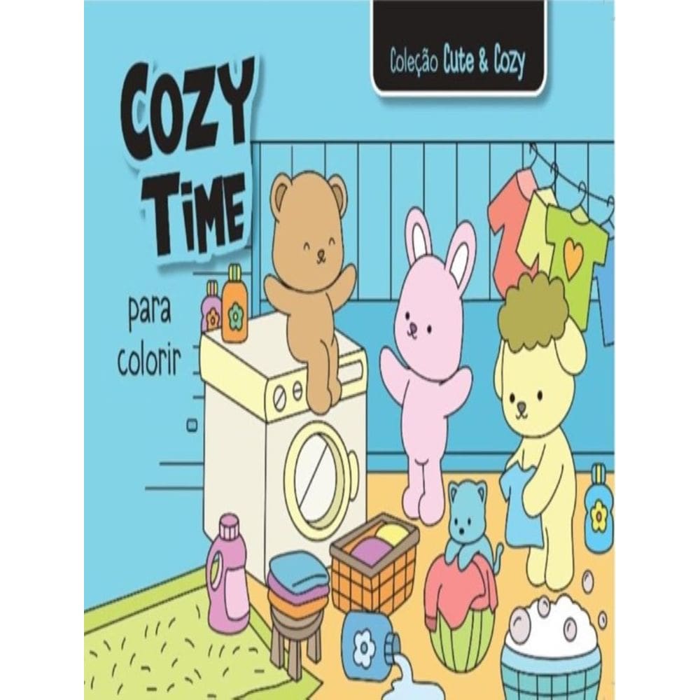 Colecao Cute & Cozy - Cozy Time - Azul