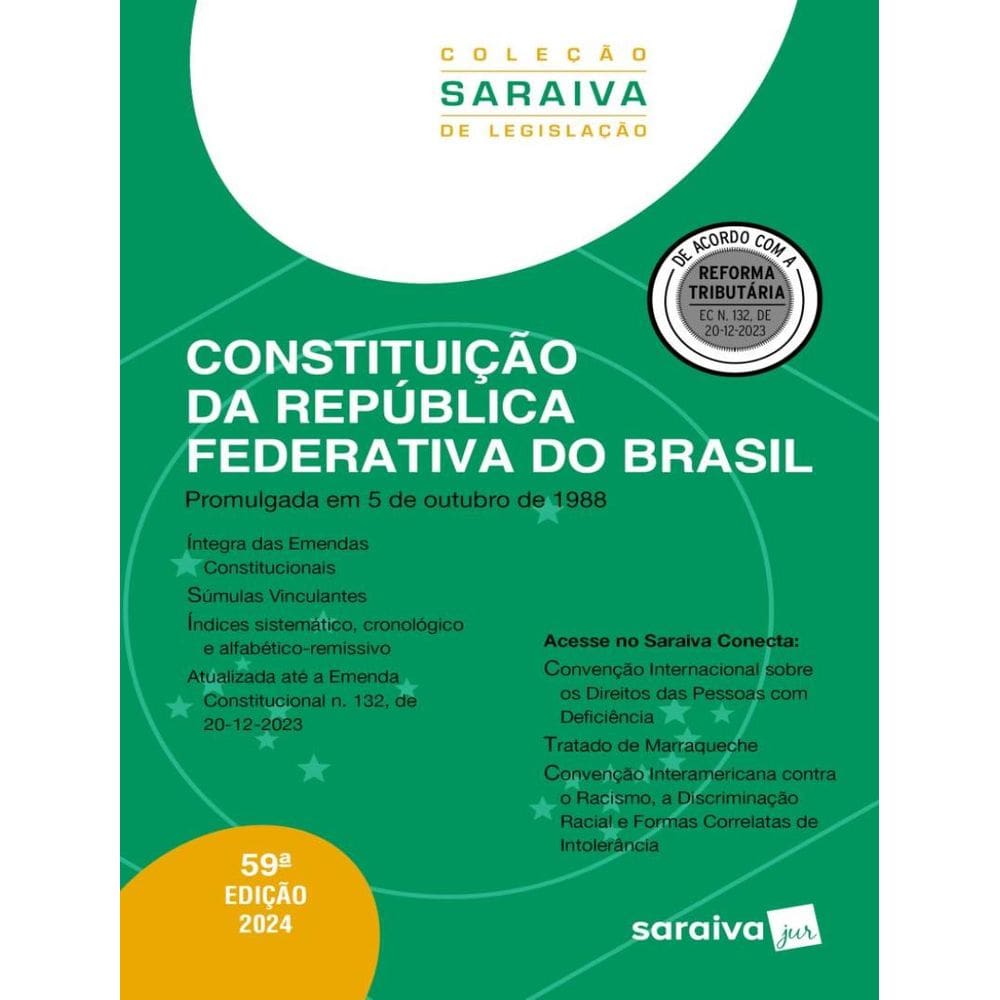 Constituicao Da Republica Federativa Do Brasil - 59ª Ed