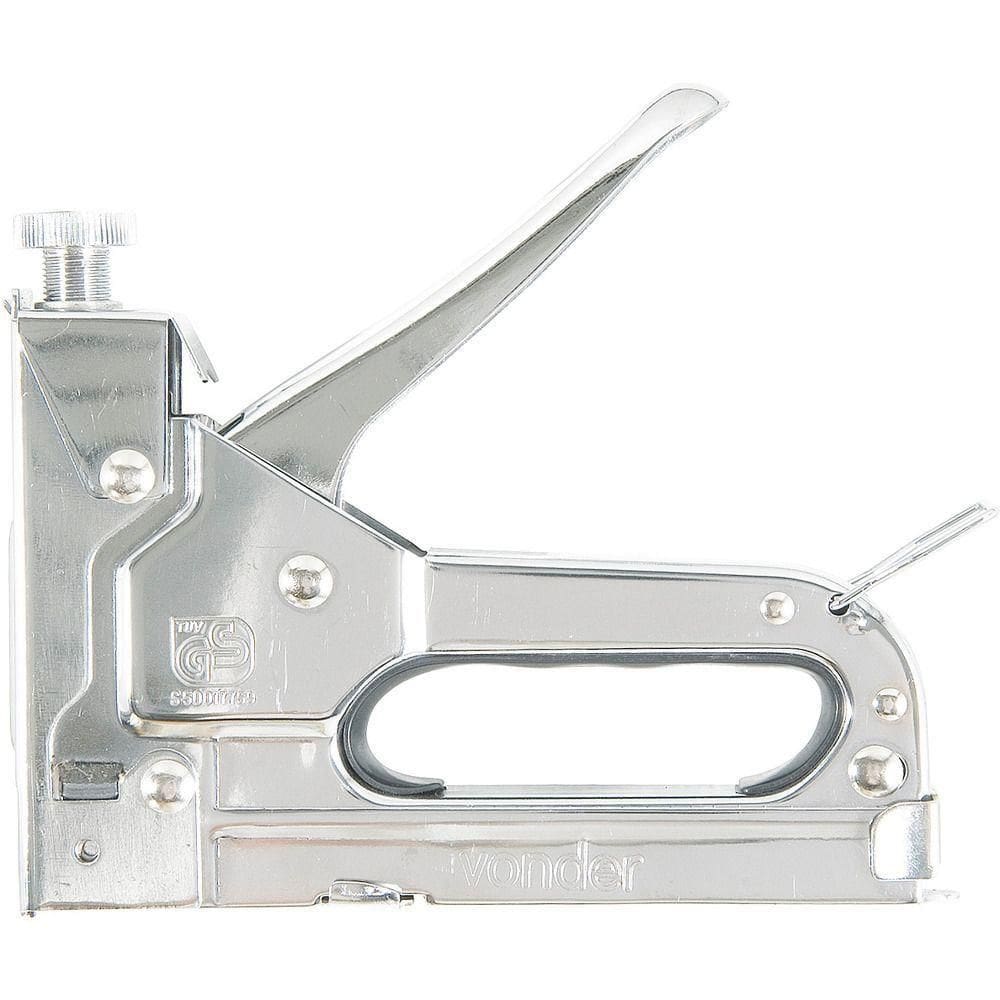 Grampeador Manual 6mm à 14mm Para Tipo T, U E Reto Com 600 Pç