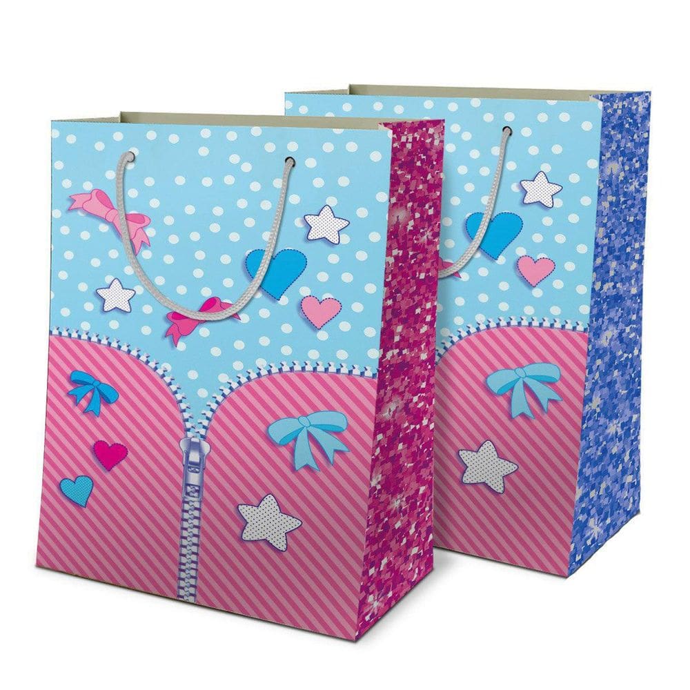 Sacolas de papel 30 unidades 25x17x6cm - Pronta para uso