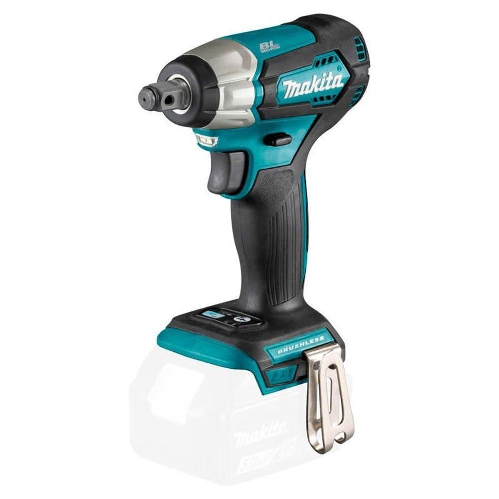 Chave De Impacto Sem Fio 18v Torque 180n.m Com Encaixe 1-2`` Motor Bl Resitência Água Dtw181z Makita