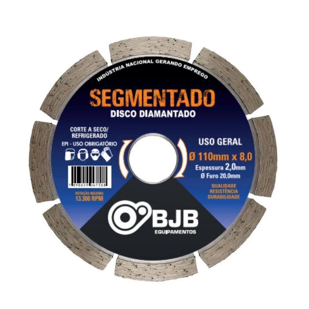 Disco Corte Diamantado Concreto Serra Para A Makita 110Mm