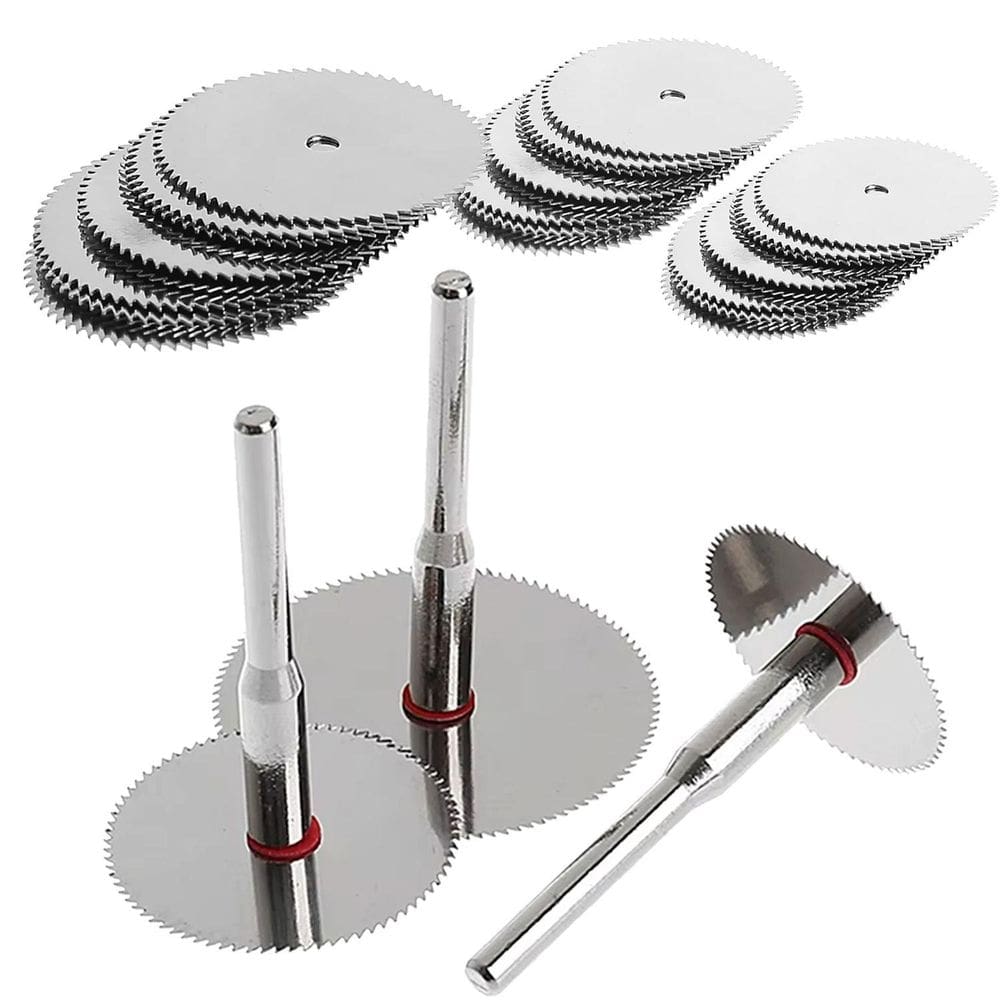 Kit 30 Disco Lâmina De Serra 22-32Mm Aço Inox Micro Retífica