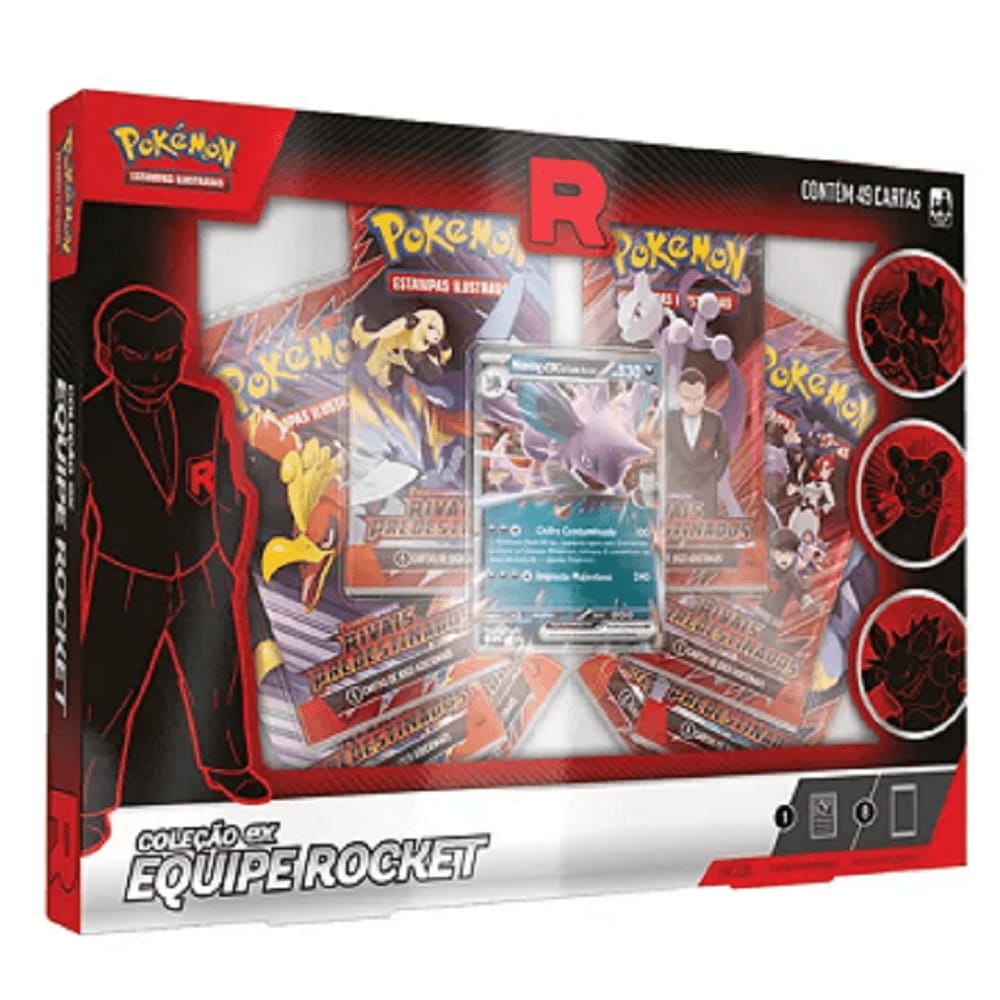 Pokemon Box - Colecao Ex Equipe Rocket - Nidoking COPAG DA AMAZONIA