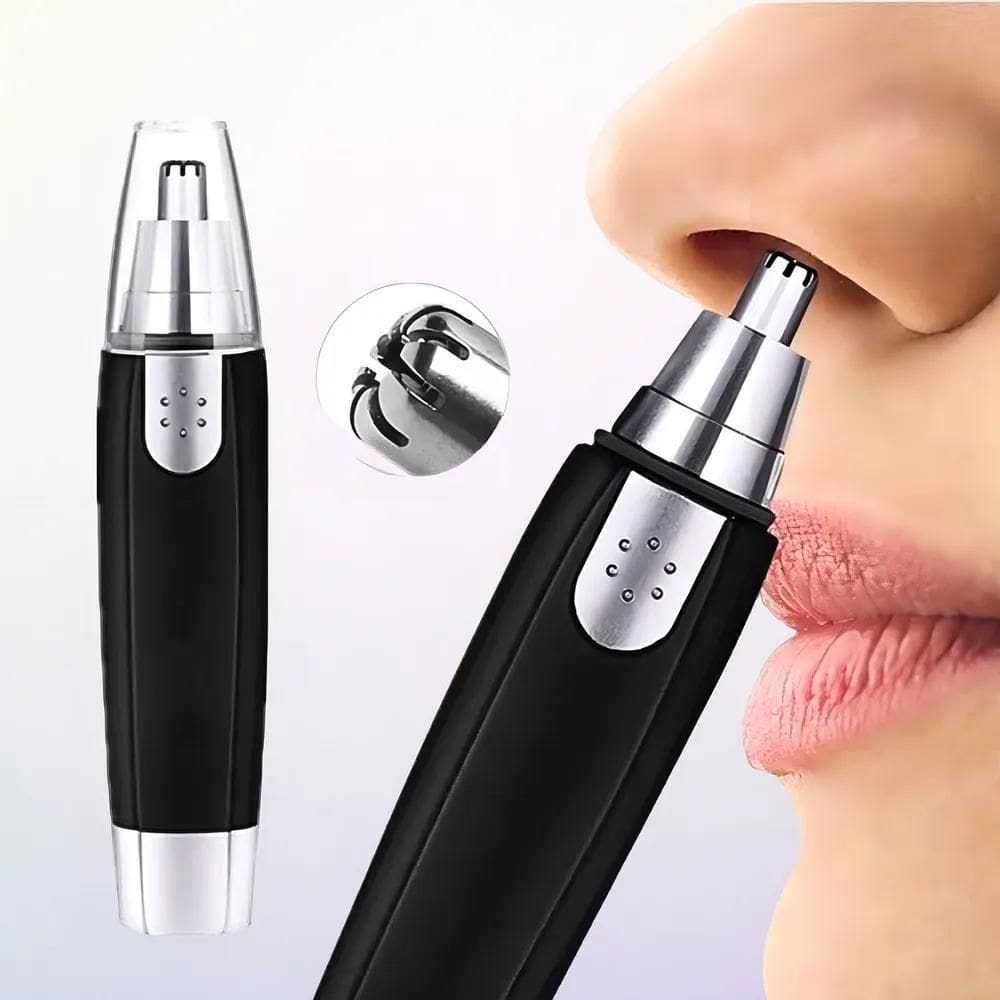 Aparador Elétrico De Pelos Faciais Nariz E Orelha Portátil C