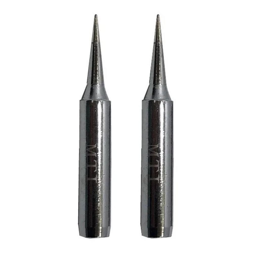 2X 2 Pontas Cônicas 0,4Mm Do Ferro Estação Solda Hikari Hk-9