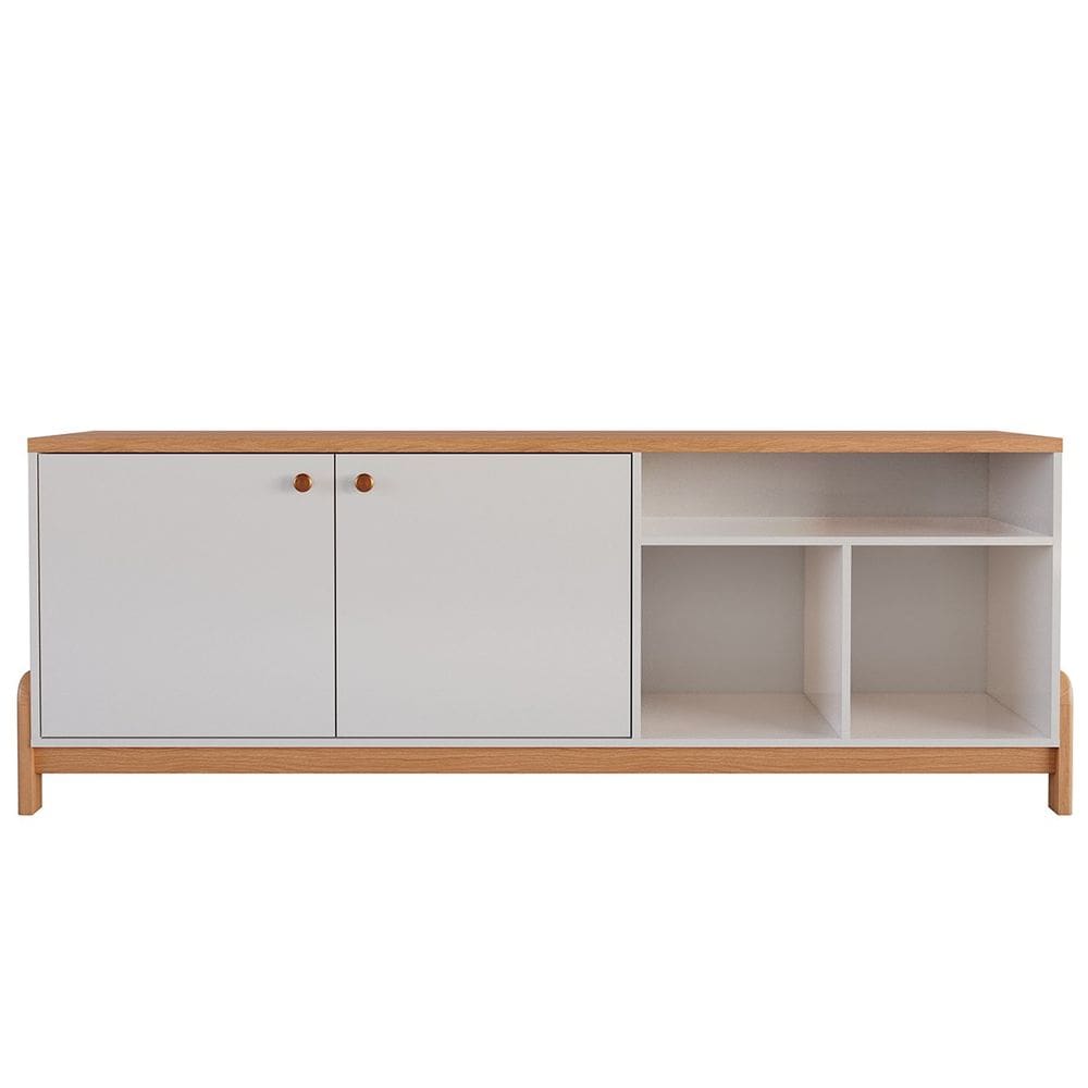 Rack Bancada para Tv de até 75” 2 Portas Sandy