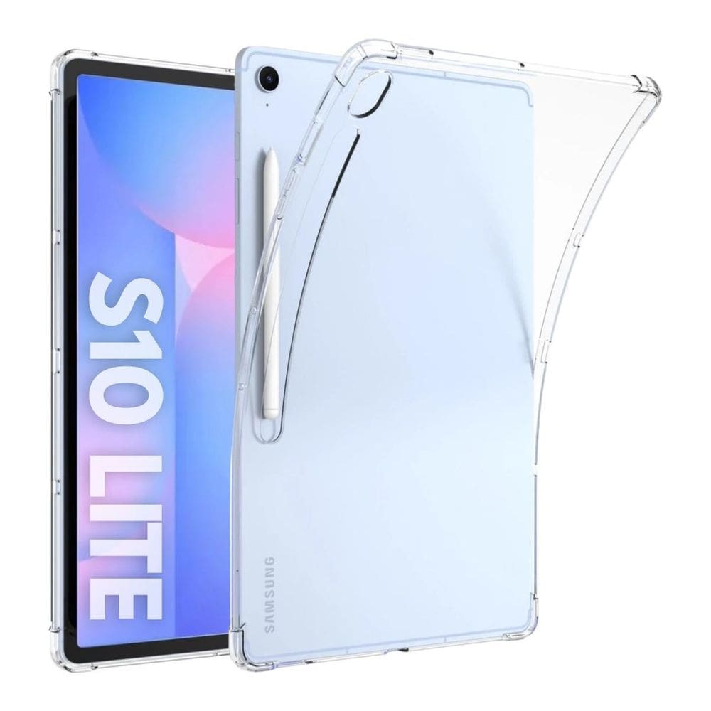Capinha Transparente Capa Para Tablet Samsung S10 Lite Kit Película Vidro 3D / Hidrogel