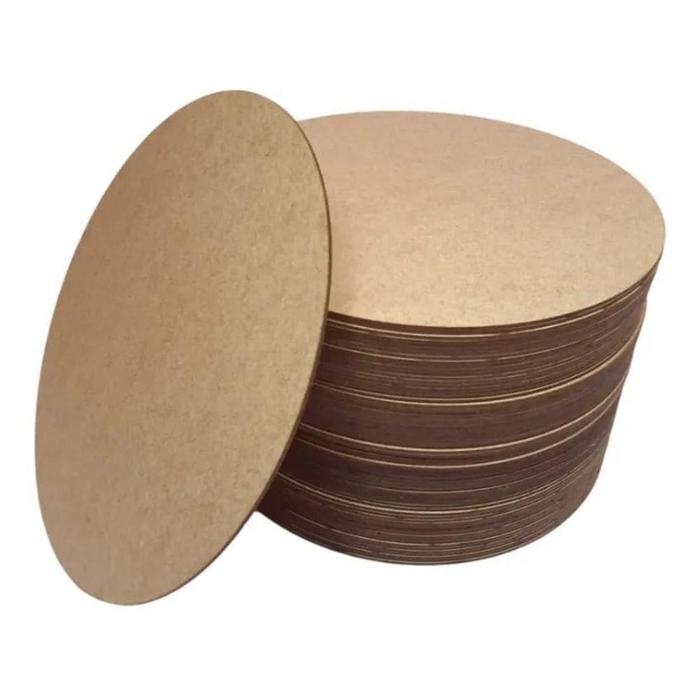 2X Brinks Artesanatos Circulo Cru 30 Cm X 30 Cm Kit 10 Unida