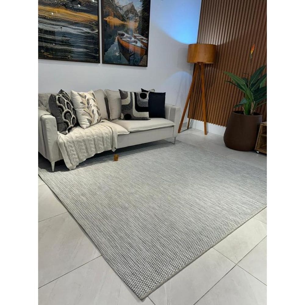 Tapete Santa Marta 2,00X2,50 Sisal Preto