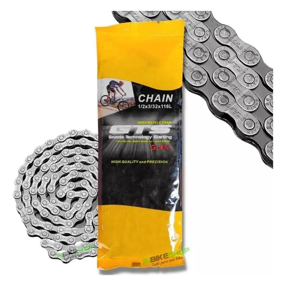 2X Corrente Fina Index 7V 8V Gts 21 / 24 Marchas 116 Elos