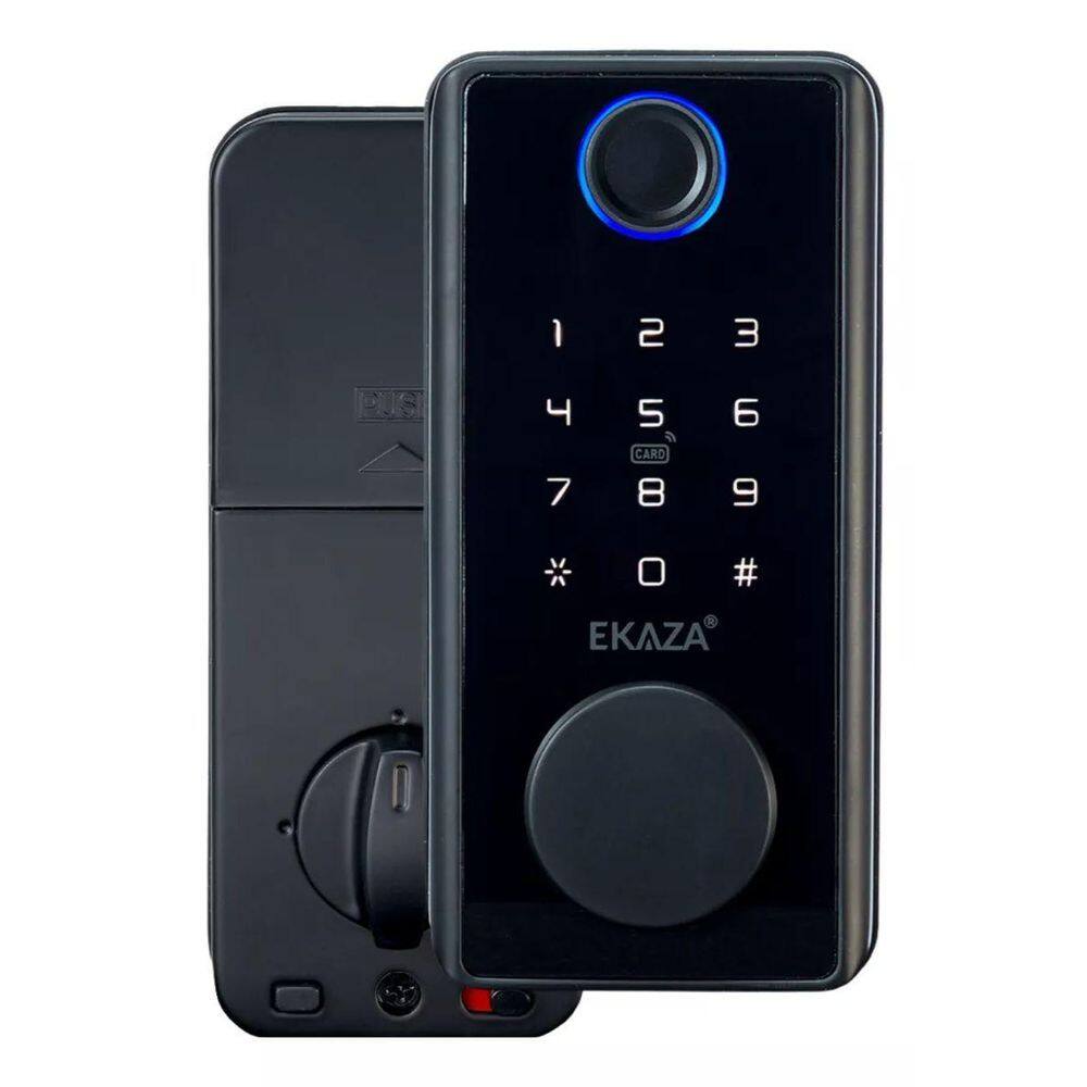 Fechadura Inteligente Wifi Sobrepor Biometria Tag Ekaza Tuya