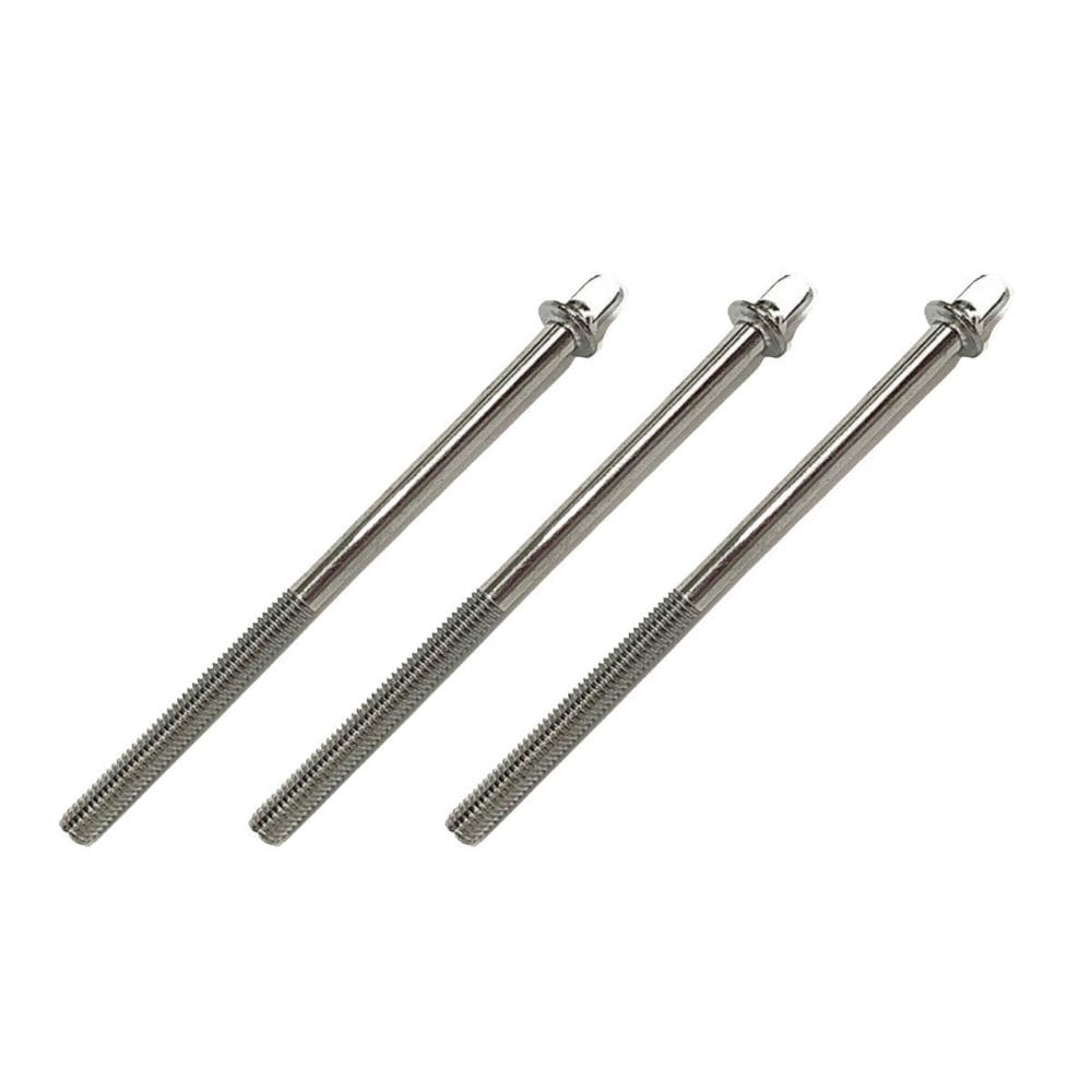 Kit 3 Parafuso Afinação De Bateria 80Mm X 5Mm 7/32 Spanking
