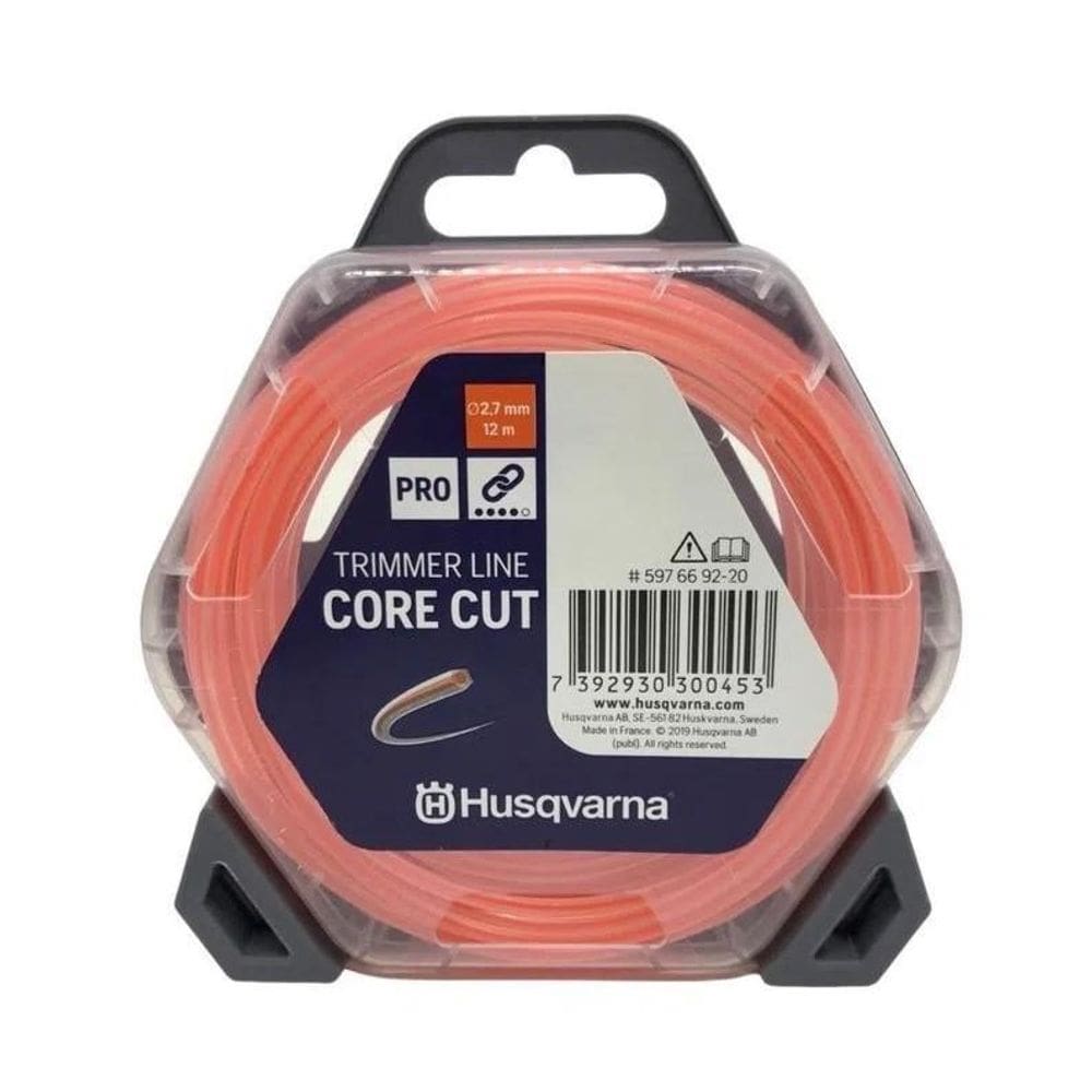 Fio De Nailon Husqvarna 2.7Mm Core Cut 12Mt