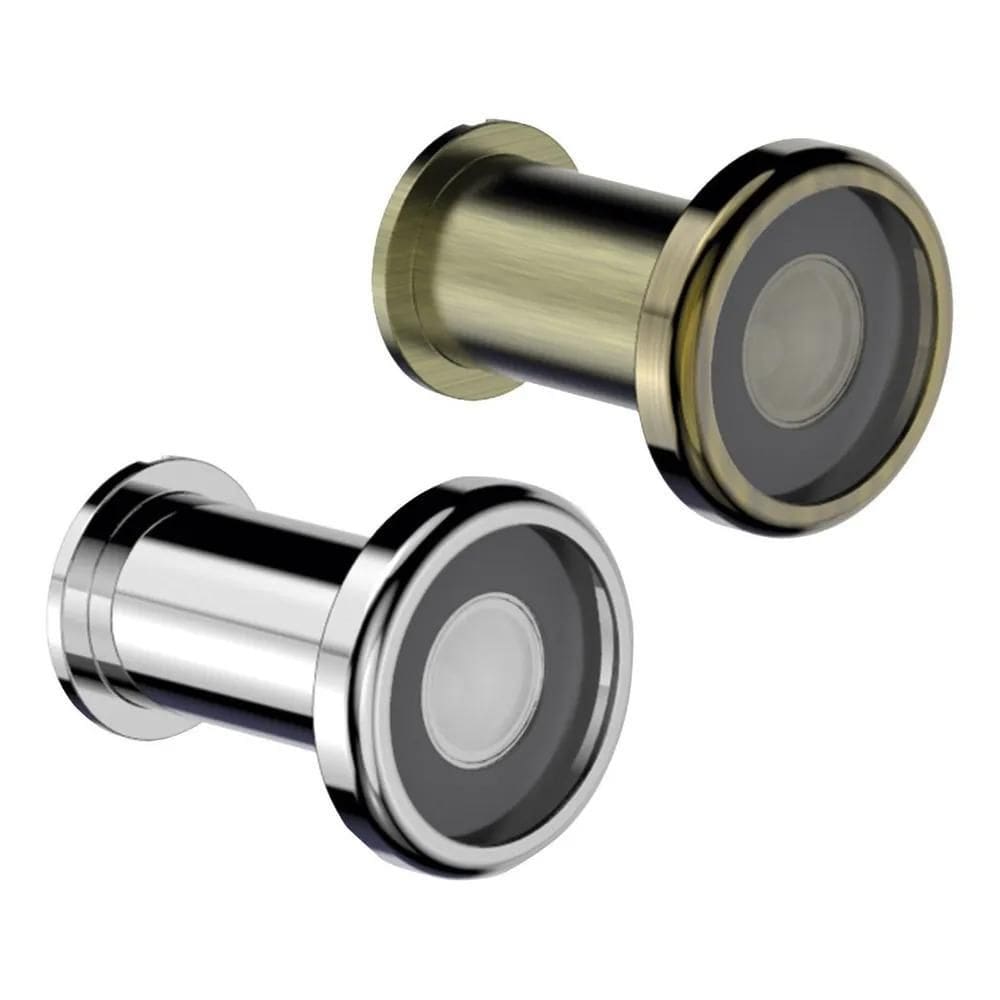 2X Olho Magico Para Porta De Madeira Cromado Ou Antique Bras