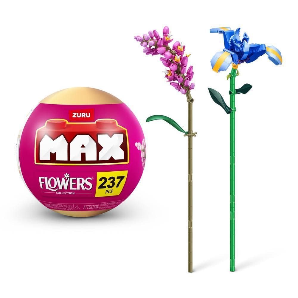 Blocos De Montar Max Premium Flowers - Íris 237 Pçs
