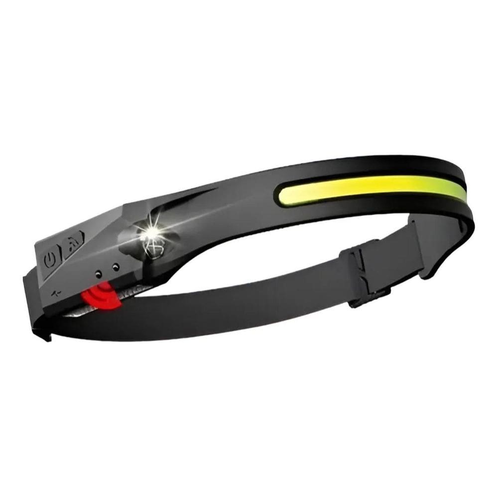 2X Lanterna De Cabeça 5 Leds Forte Recarregável A Prova D`Ág