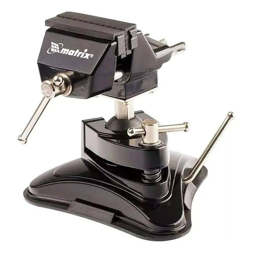 Mini Torno Morsa De Bancada 70Mm Com Base De Ventosa 185069