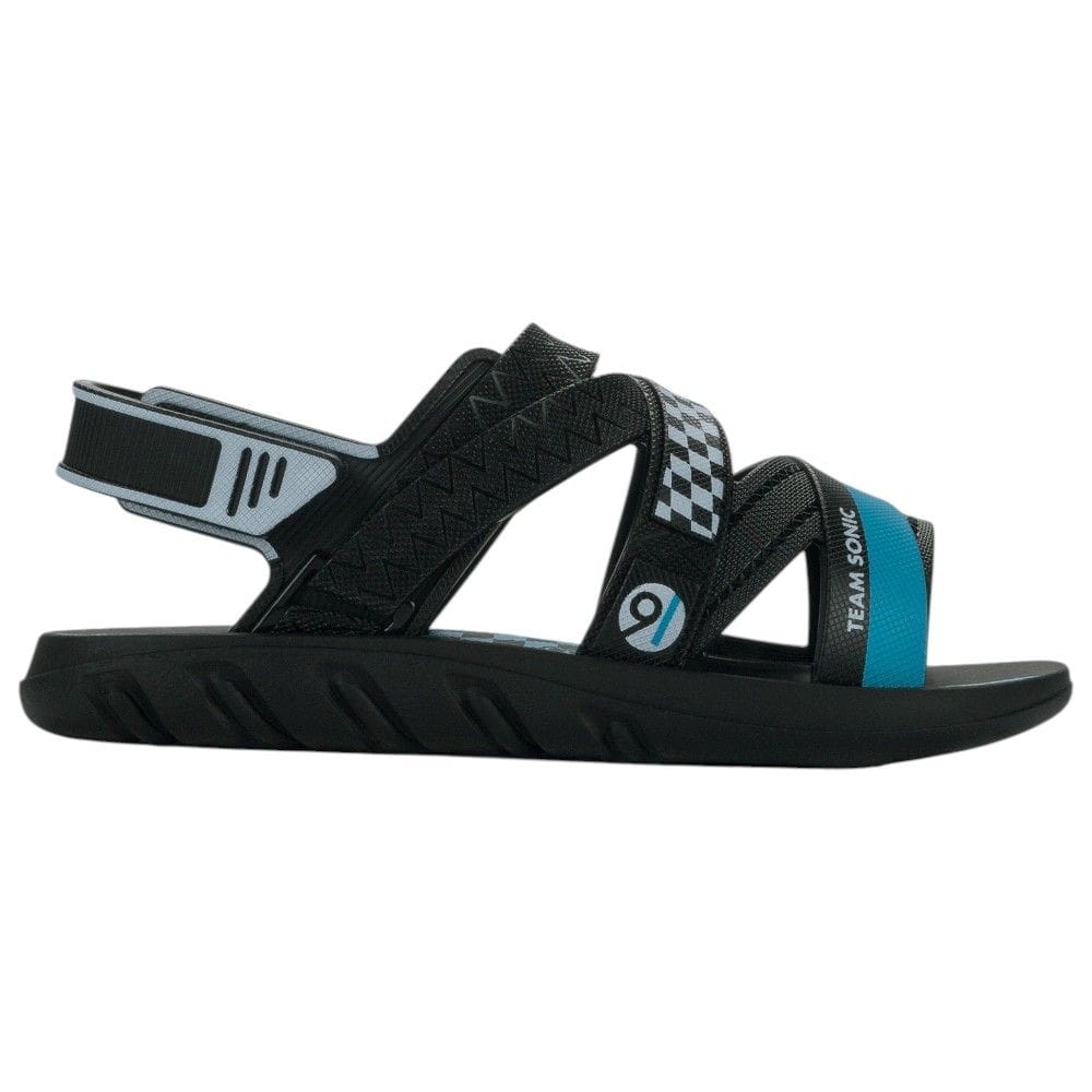 Sandália Papete Sonic Fast Car 23294 - Preto/Azul