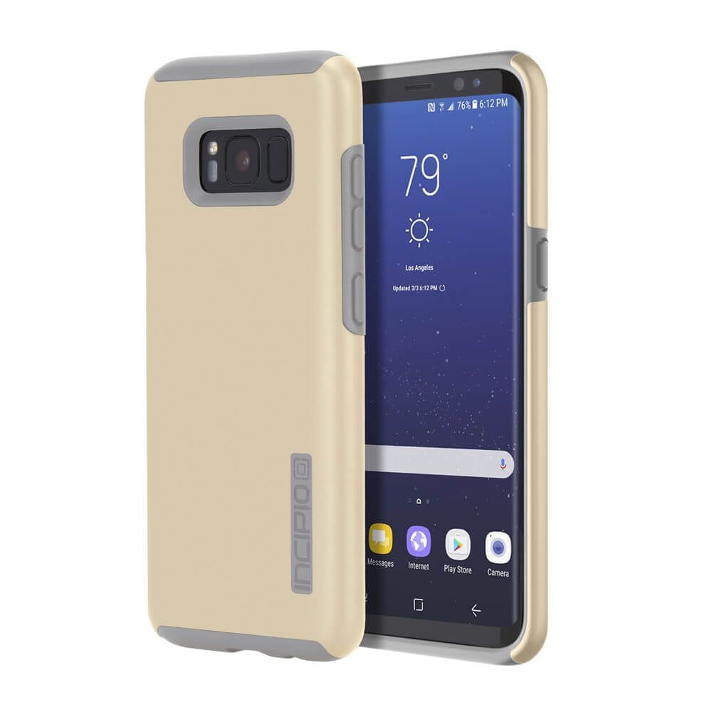 Capa Incipio DualPro para Samsung Galaxy S8 cinza/champanhe