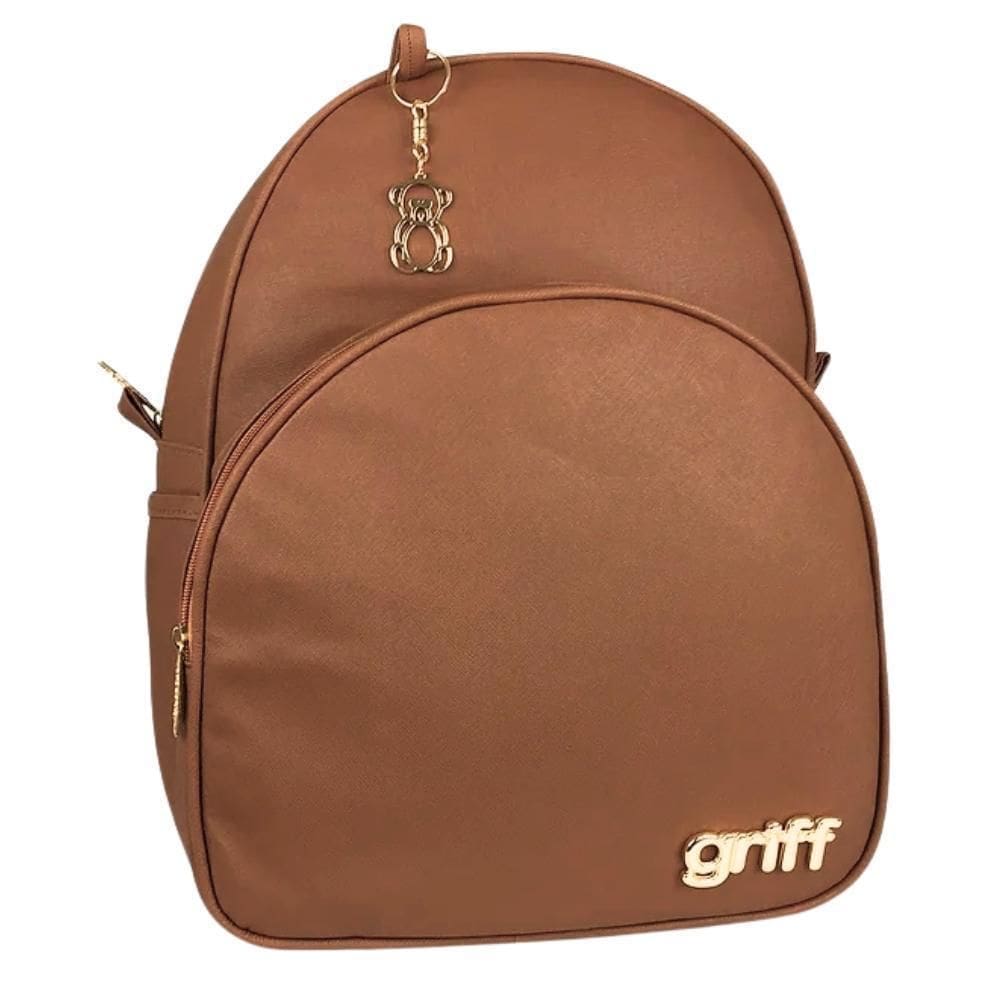 Mochila Maternidade Griff Baby Urban Classic Caramelo