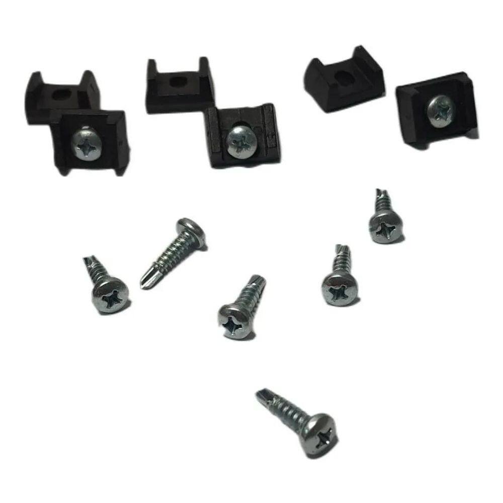 2X Presilha De Arremate Nyl-190 Com Parafuso  50 Unidades