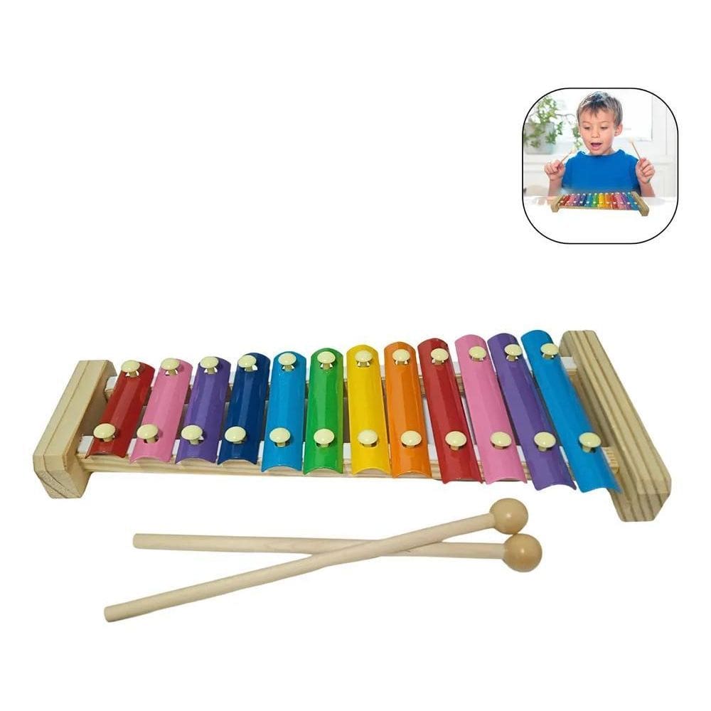 2X Xilofone Infantil Educativo Escolar Liverpool 12 Notas Co