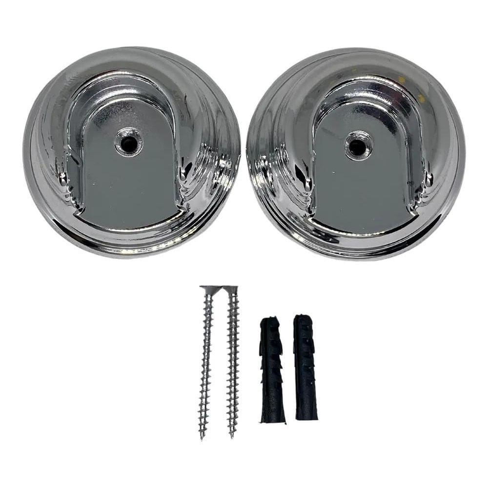 2X Suporte Flange Para Varão 19 E 28 Mm Kit Par