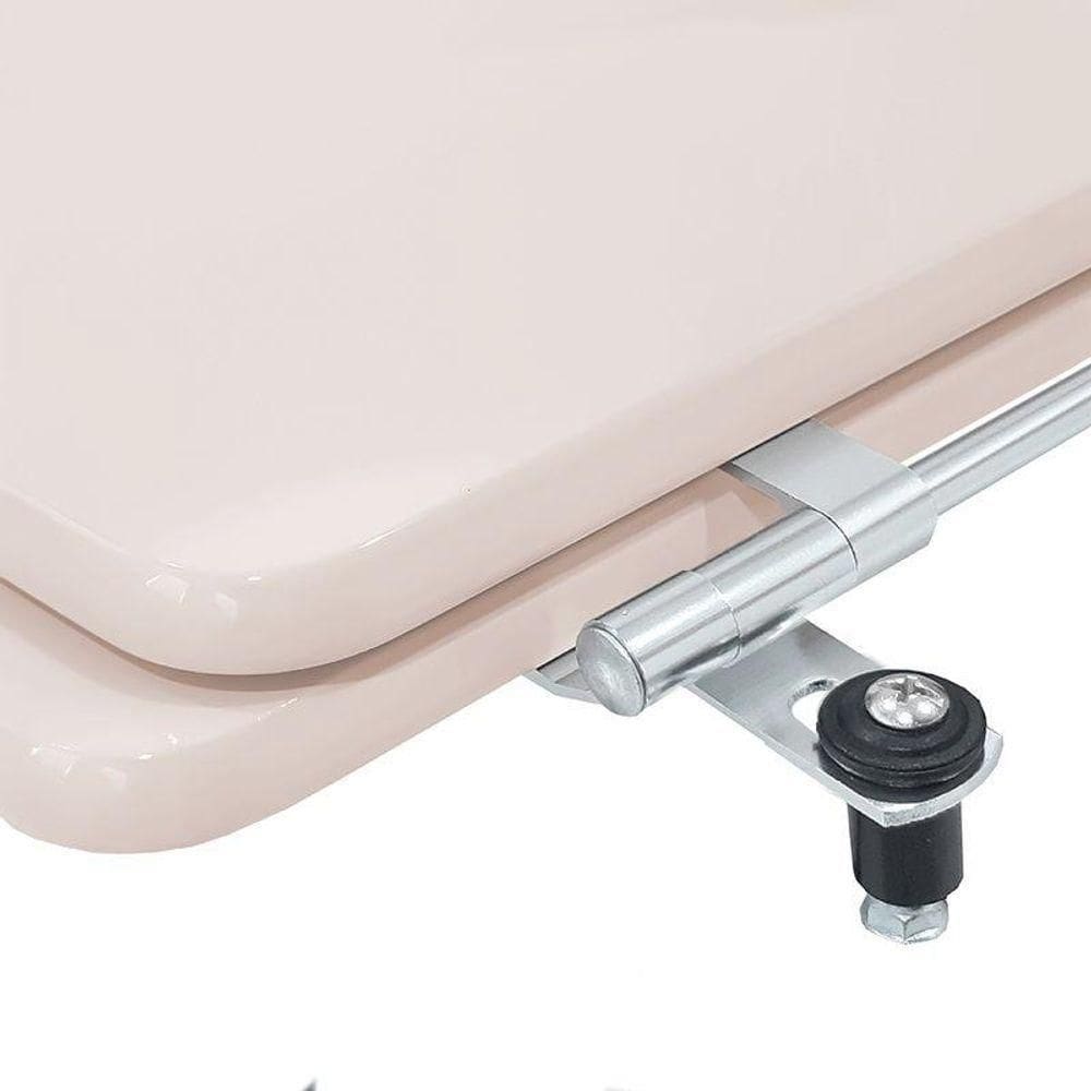 Assento Sanitário Bali Pêssego / Rosa Shell Para Vaso Incepa