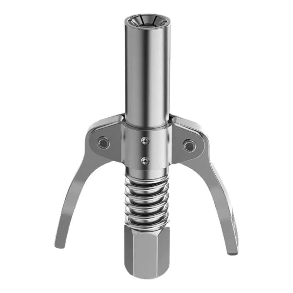 2X Bico Acoplador Rapido Graxa Lubrificação Pistola Pneumati