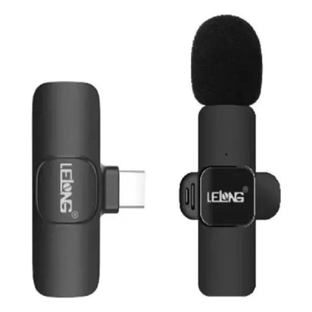 Microfone Tipo C Leve E Compacto Para Criadores Digitais