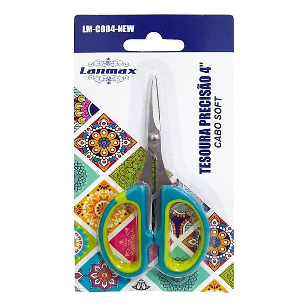 2X Tesoura Precisão Cabo Soft Patchwork Artesanato 4 - 10,2