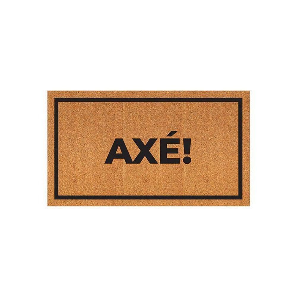 Capacho: Axé - Tapete Em Fibra Natural De Coco  70X40